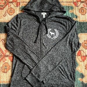 PINK VS Black Zip-Up Hoodie